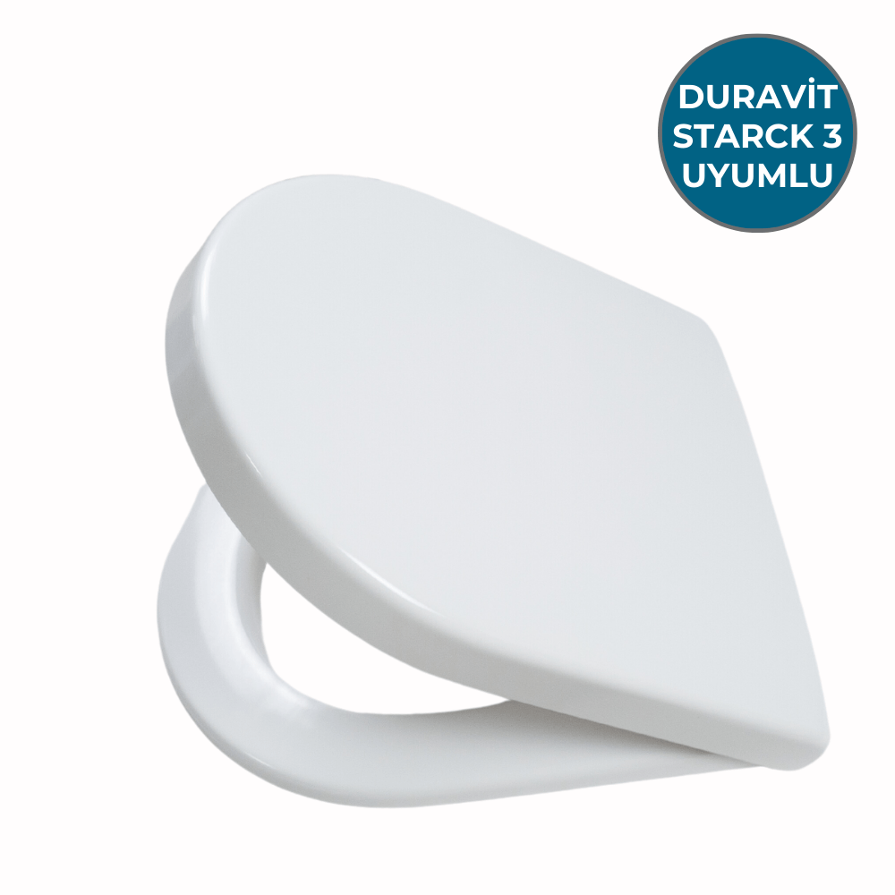 Homebad S3 Premium Softlose Kapak - Duravit Starck 3 0063890095