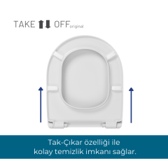Homebad Beta Premium Softclose - Serel Beta 223BT00002 ve Beta Slim 223BS00002 uyumlu