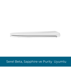 Homebad Beta Premium Softclose - Serel Beta 223BT00002 ve Beta Slim 223BS00002 uyumlu