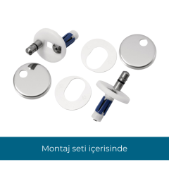 Homebad Santo Premium Softlose - Vitra Sento Slim 120-003-009 uyumlu Kapak