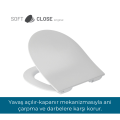 Homebad Geon Premium Softclose -  Geberit iCon uyumlu