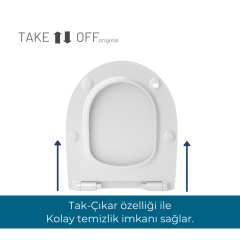 Homebad Geon Premium Softclose -  Geberit iCon uyumlu