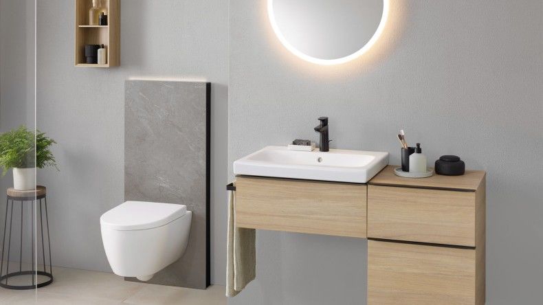 Geberit iCon Rimfree 53 cm Asma Klozet ve Kapak Seti 501.659.00.1