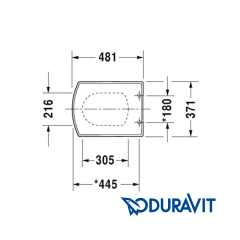 Duravit Caro Softclose Kapak 0065690095