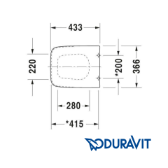 Duravit Puravida Kapak Softclose 0069190000