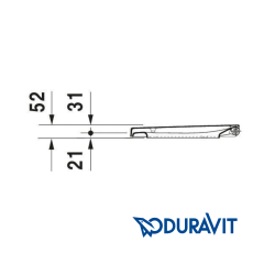 Duravit Puravida Kapak Softclose 0069190000