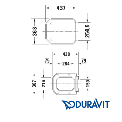 Duravit 1930 Serisi Amortisörsüz Klozet Kapak 0064480000