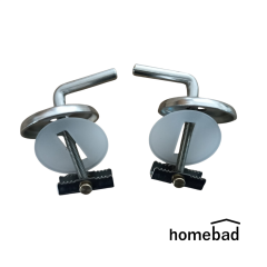 Homebad Colombia Amortisörsüz Menteşe Seti / Duravit Colomba uyumlu Menteşe Seti