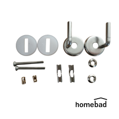 Homebad Colombia Amortisörsüz Menteşe Seti / Duravit Colomba uyumlu Menteşe Seti